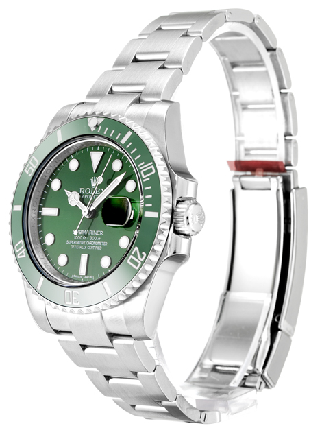 Replica Rolex Submariner SS Green Ceramic Bezel