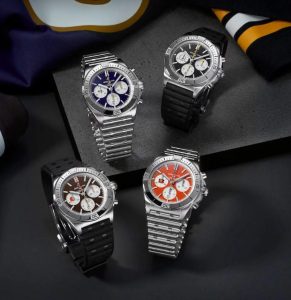 UK Breitling Super Chronomat B01 44 Turns Six NFL Teams Into Distinct Watch Designs